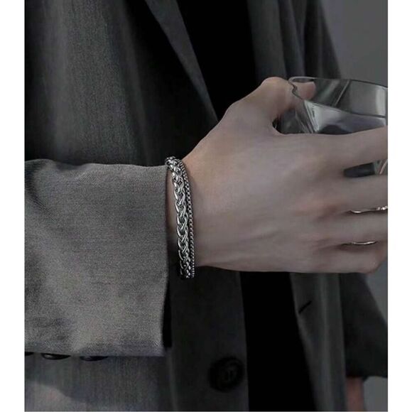 Double Chain Bracelet - Picture 5 of 5